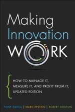 Making innovation work for sale  Montgomery