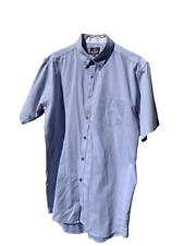 Chemise bleue manches d'occasion  Saint-Laurent-du-Var