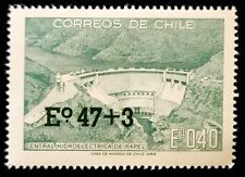Usado, Chile. Usina hidrelétrica Rapel. 1969. com sobreimpressão comprar usado  Enviando para Brazil