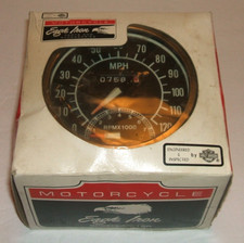 Velocímetro de ferro Harley Eagle Tach 84-90 Softail 84-86 Wide Glide 81-84 FL comprar usado  Enviando para Brazil