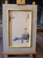 Tableau chinois enfant d'occasion  Pontailler-sur-Saône