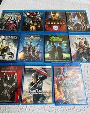 Blu-Ray Lot.   Marvel Movie Lot. Iron Man Guardians Of The Galaxy X-Men comprar usado  Enviando para Brazil