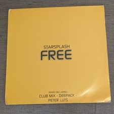 Starsplash free vinyl for sale  NORTHAMPTON