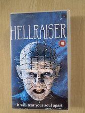 Hellraiser vhs tape for sale  OTLEY