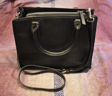 Black faux leather for sale  RICHMOND