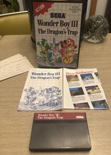 Sega Master System Wonder Boy III: The Dragon's Trap CIB com manual jogo vintage, usado comprar usado  Enviando para Brazil