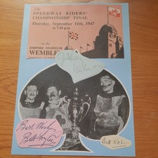 1947 speedway riders for sale  PETERBOROUGH