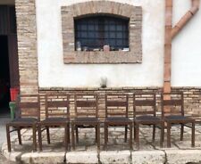 Antiche sedie poltrone usato  Matera
