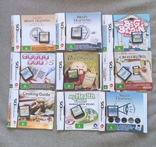 Pacote de quebra-cabeça de jogos para Nintendo DS 9 - Big Brain Training visão de palavras cruzadas, usado comprar usado Pacote de quebra-cabeça de jogos para Nintendo DS 9 - Big Brain Training visão de palavras cruzadas, usado comprar usado  Enviando para Brazil