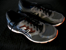 ASICS F451215 PV Preto Laranja T606N Gel Contend Cadarço Malha Superior Baixa Tamanho 9 comprar usado  Enviando para Brazil