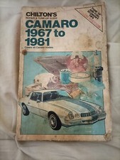 Camaro 1967 1981 for sale  ALFRETON