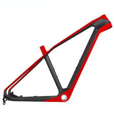 Quadro de bicicleta de montagem de fibra de carbono 27,5 séries MTB quadro QR/eixo transversal 142x12mm comprar usado  Enviando para Brazil