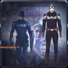 Fantasia Cosplay Capitão América 2 Soldado Invernal Alta Qualidade Roupas Completas comprar usado  Enviando para Brazil
