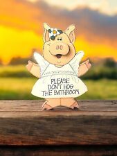 Wooden pig bathroom for sale  Paragonah