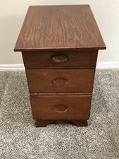 Solid wood nightstand for sale  Meridian