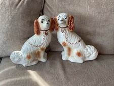 Pair vintage staffordshire for sale  HALIFAX