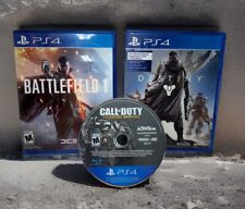 Jogos de Destiny And Battlefield 1 Call Of Duty PlayStation 4 testados comprar usado  Enviando para Brazil