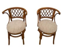 Bamboo upholstered dinning for sale  White Plains