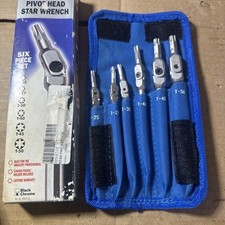 Usado, Star Pro SP6-1C-15 6 peças Torx cabeça pivô flexível conjunto de chaves estrela na caixa comprar usado  Enviando para Brazil