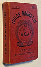 Rare guide michelin d'occasion  Quarré-les-Tombes