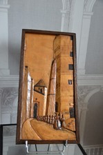Tableau bois sculpte d'occasion  La Ville-du-Bois