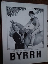 Byrrh cheval leonnec d'occasion  Saint-Nazaire