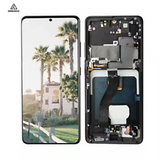 Usado, Für Samsung S21 Ultra G998 LCD Display OLED mit Rahmen Touchscreen Bildschirm comprar usado  Enviando para Brazil