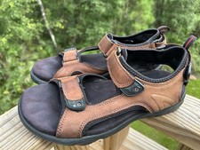 Używany, Ecco Yucatan Sandały Męskie Rozmiar 41 Brązowe Czarne Outdoor Turystyka Powered By Receptor na sprzedaż  Wysyłka do Poland