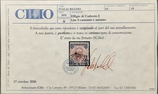 Francobollo regno italia usato  Visano