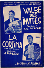 Partition acc 1950 d'occasion  Chaumont