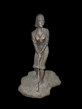 Vintage golfer lady for sale  MANSFIELD