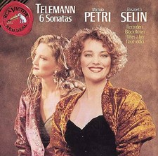 Michala Petri / Elisabeth Selin - Telemann: 6 Sona... (CD) comprar usado Michala Petri / Elisabeth Selin - Telemann: 6 Sona... (CD) comprar usado  Enviando para Brazil