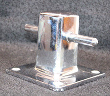 Broca de amarração vintage Samson Post Boat 4"x6" em toda a base é 4,5x4,5 cromada/latão comprar usado  Enviando para Brazil