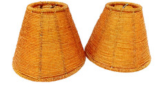 Lamp shades amber for sale  Palm City