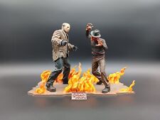 NECA Freddy vs Jason Deluxe Set 2 Pack 2004 - Figuras incompletas de terror Z2 segunda mano  Embacar hacia Argentina