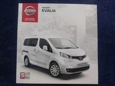 Nissan evalia brochure d'occasion  Expédié en Belgium