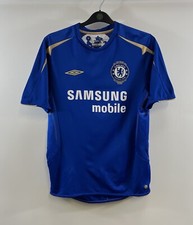 Camisa de futebol Chelsea Centenary Home 2005/06 adultos média Umbro F474 comprar usado Camisa de futebol Chelsea Centenary Home 2005/06 adultos média Umbro F474 comprar usado  Enviando para Brazil