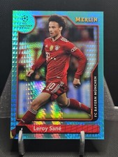 2021-22 Topps Merlin Chrome UEFA Aqua Prism refrator Leroy Sane #69 comprar usado  Enviando para Brazil