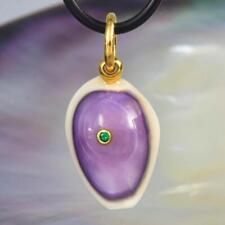 Pingente Cowrie Sea Snail Shell & Gold Vermeil em prata esterlina feito à mão 2,14 g comprar usado Pingente Cowrie Sea Snail Shell & Gold Vermeil em prata esterlina feito à mão 2,14 g comprar usado  Enviando para Brazil