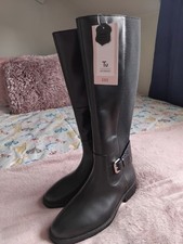 Ladies black leather for sale  TREFRIW