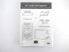 Stampin stempelset gestempelt gebraucht kaufen  Coburg