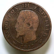 1853 centimes napoleon for sale  Santa Ana