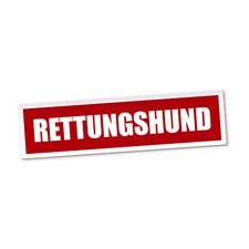 Rettungshund magnetschild auto gebraucht kaufen  Leipzig