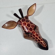 Wooden giraffe animal for sale  SANDBACH