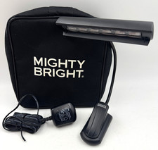 Bateria de luz com clipe de LED Mighty Bright Encore com zíper e adaptador CA comprar usado  Enviando para Brazil