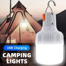 1 peça lâmpadas LED recarregáveis USB externas 60W luz de emergência conexão acampamento comprar usado  Enviando para Brazil