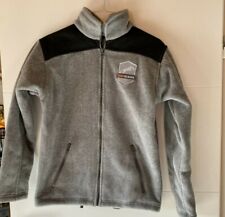 Fleecejacke grau werbemittel gebraucht kaufen  Ober-Mörlen