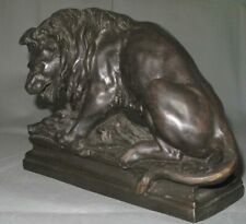 Bronze lion boar for sale  Onancock