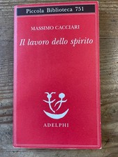 Massimo cacciari lavoro usato  Treviso