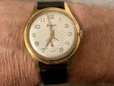 Usado, BLAZON RARE MONTRE PLAQUÉ OR MÉCANIQUE ANCIENNE FE 233 VINTAGE FRENCH WATCH comprar usado  Enviando para Brazil